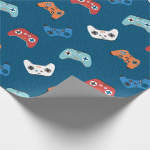 mörk blått videospelsstyrenheter