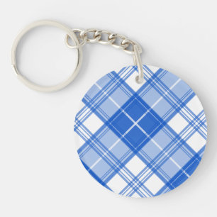Mörk blått vit Tartan Mönster yxm0uat9 diagonal