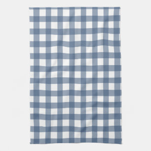 Mörk - blåttGingham Kökshandduk
