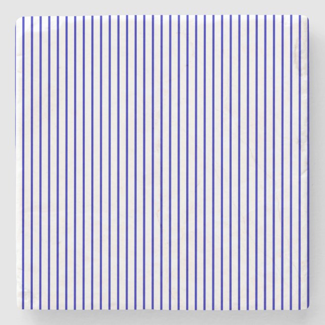 Mörk - blåttvitstreck underlägg sten (Framsidan)