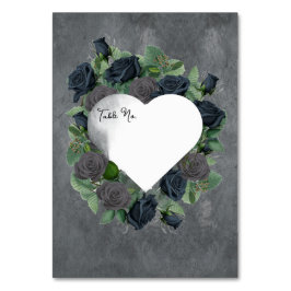 Mörk Blommigt Gothic Stil Bordsnummer