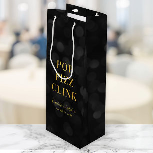 Mörk Bokeh Falsk Guld Pop Sprud Klirr