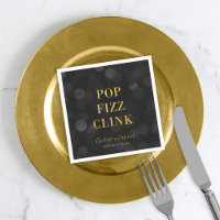 Mörk Bokeh Falsk Guld Pop Sprud Klirr