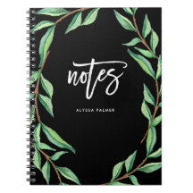 Mörk botanisk | noterar