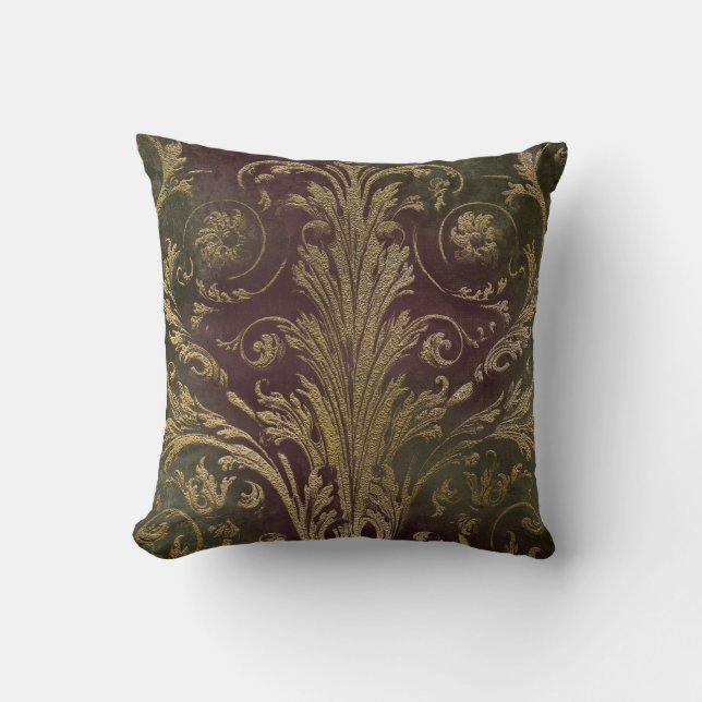 Mörk Boudoir Kudde (Framsida)