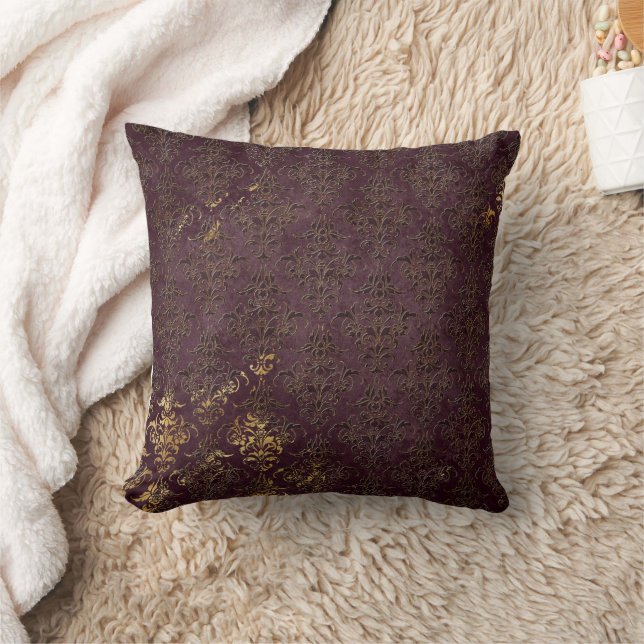 Mörk Boudoir Kudde (Filt)