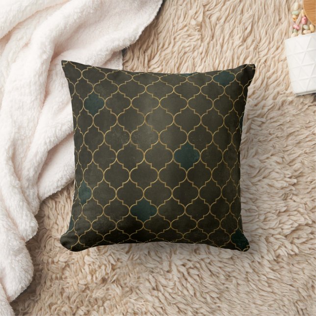 Mörk Boudoir Kudde (Filt)