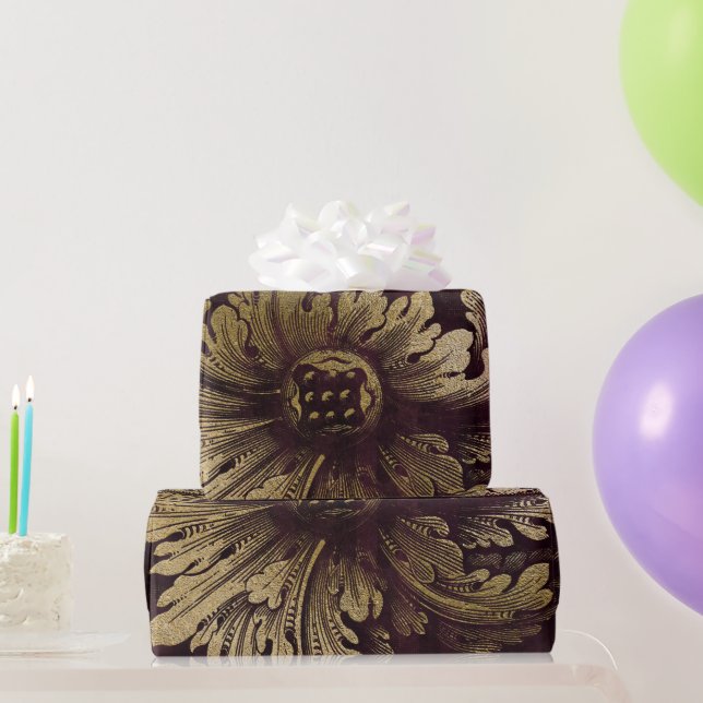 Mörk Boudoir Presentpapper (Festgåvor)