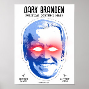 Mörk Branden Costume Mask Poster