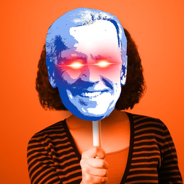 Mörk Branden Halloween Costume Mask Poster (Dark Branden / Dark Biden Halloween Costume Mask
)