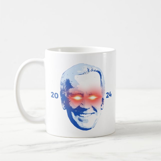 Mörk Brandon 2024 Big Head Kaffemugg (Vänster)