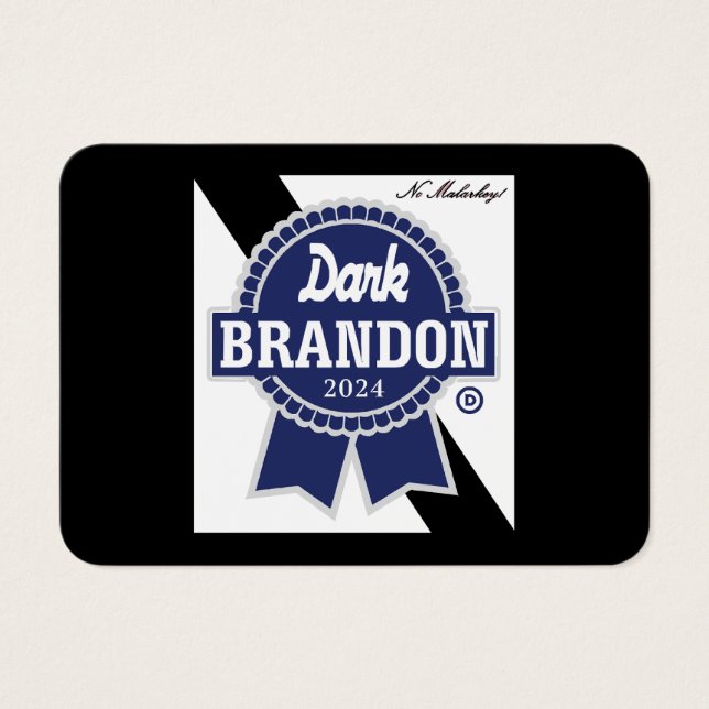 Mörk Brandon 2024 Visitkort (Framsidan)
