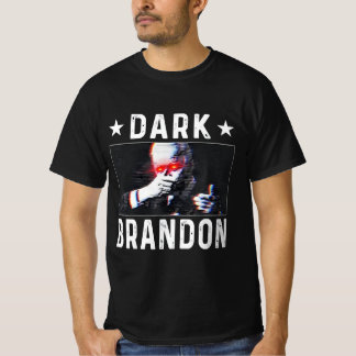 Mörk brandon-konst t shirt
