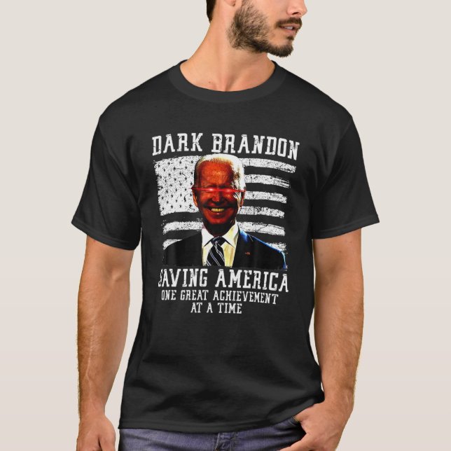 Mörk Brandon Mörk Brandon Save America Funny Lib T Shirt (Framsida)