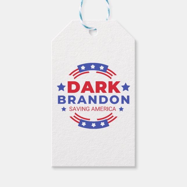 Mörk Brandon Presentetikett (Framsidan)