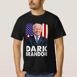 Mörk brandon roligt t shirt