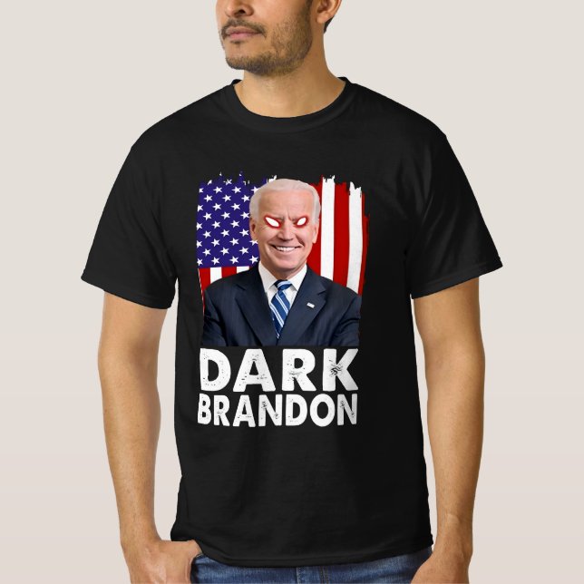 Mörk brandon roligt t shirt (Framsida)