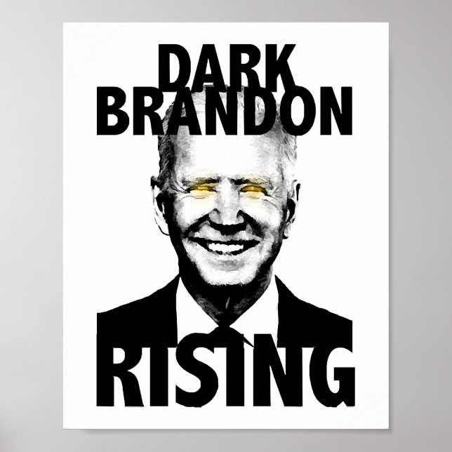 Mörk Brandon Stigning Poster (Framsidan)