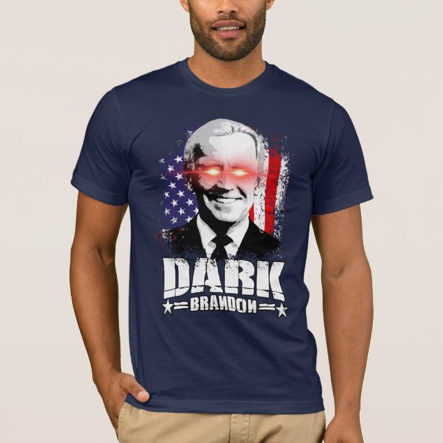 Mörk Brandon T Shirt (Framsida)
