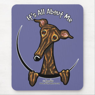 Mörk Brindle Greyhound IAAM Musmatta