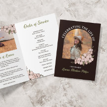 Mörk Brown Blommigt Arch Photo Celebrating Life