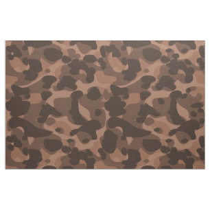 Mörk Brown Camo Camouflage Mönster Coola Snyggt Tyg