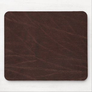 Mörk Brown Leather Musmatta