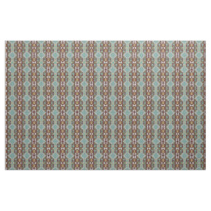 Mörk Brown Turcos Grönt Taupe Beige Ethnic look Tyg