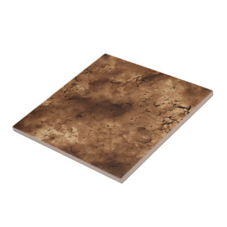 mörk brun 3d keramisk platta kakelplatta