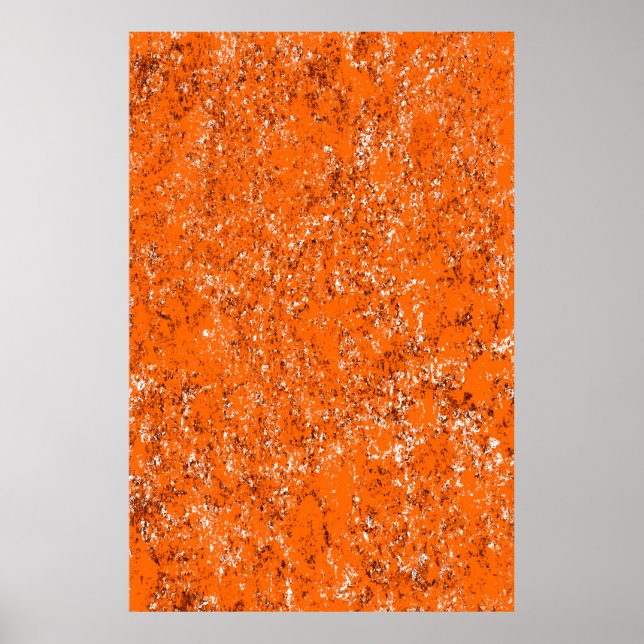 Mörk brun grym bakgrund. Svartvit orange o Poster (Framsidan)