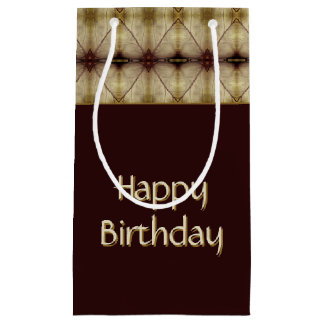 Mörk brun med Mönster