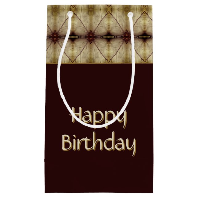 Mörk brun med Mönster (Framsidan)