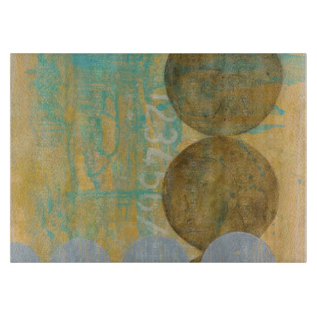 Mörk Brun- och Grått-cirklar med siffror (Framsidan)