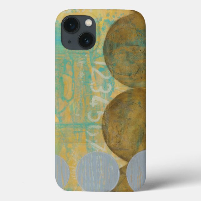 Mörk Brun- och Grått-cirklar med siffror (Baksida)