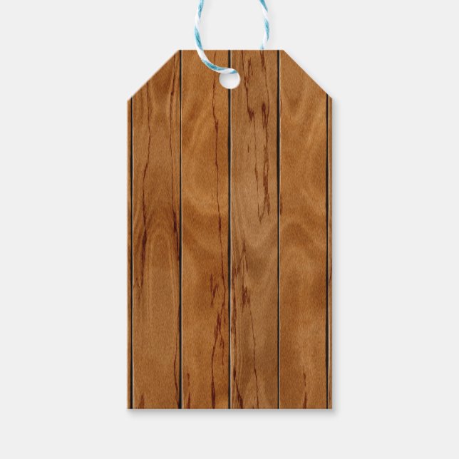 Mörk brunträ golv struktur presentetikett (Framsidan)