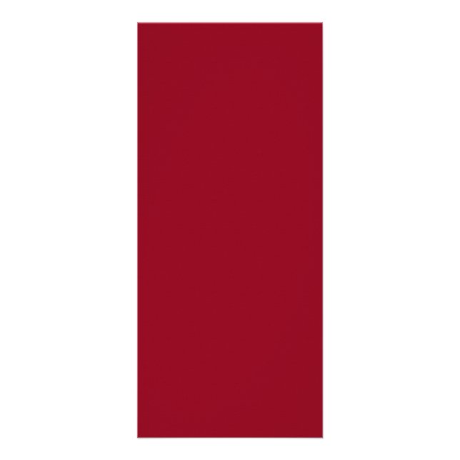 Mörk Burgendy Maroon Red Rack Card Reklamkort (Framsidan)