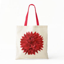 Mörk Burgundy red Dahlia WaterColor Illustration