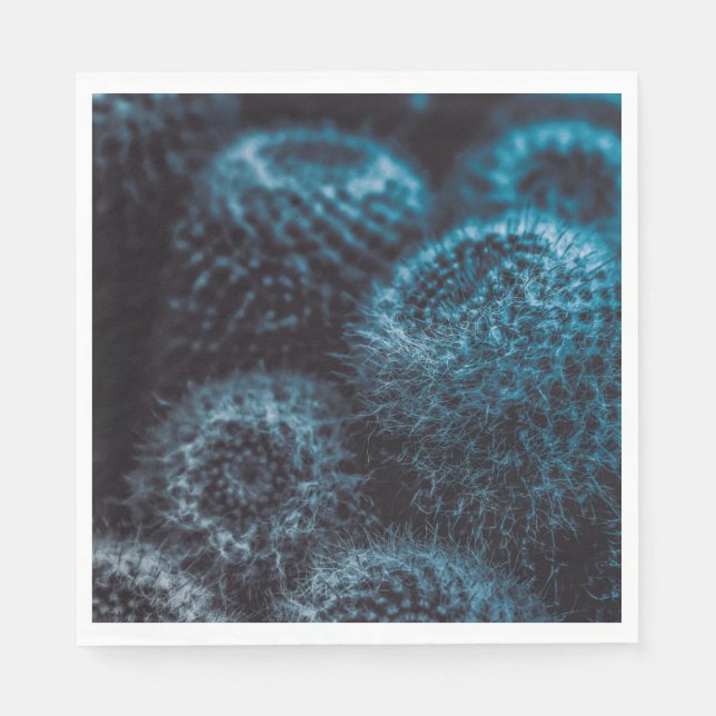 Mörk Cactus Pappersservett (Framsidan)