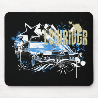 Mörk Cadillac Lowrider III Musmatta
