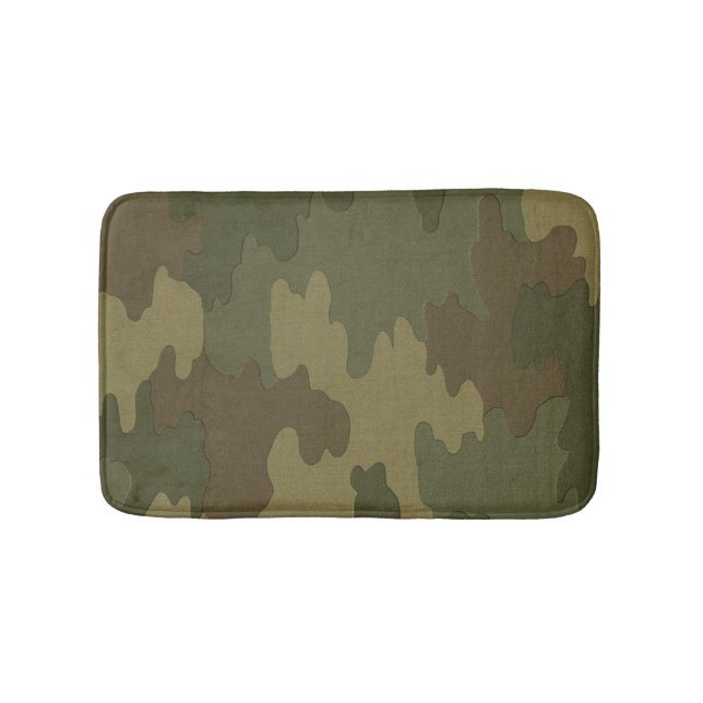 Mörk Camouflage Bath Mat Badrumsmatta (Framsidan)