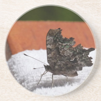 Mörk Camouflage Butterfly Underlägg
