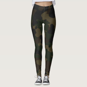 Mörk Camouflage leggings