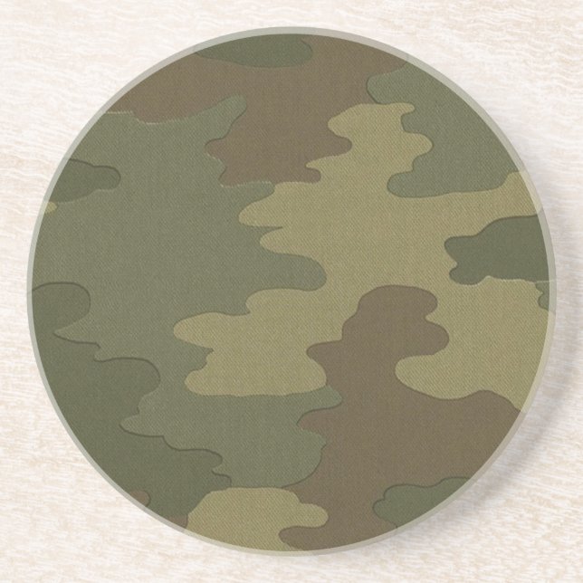 Mörk Camouflage Underlägg Sandsten (Framsidan)