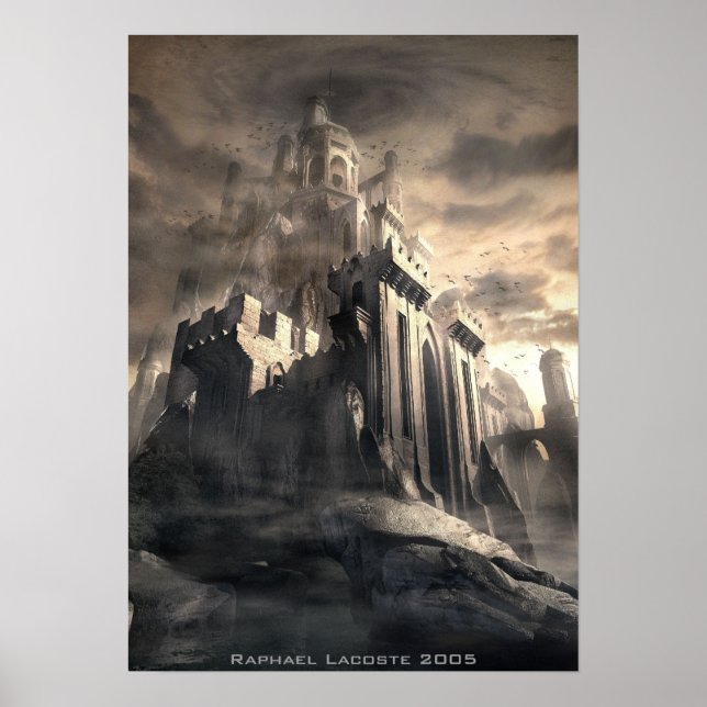 Mörk Castle Poster (Framsidan)