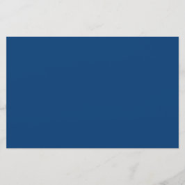 Mörk Cerulean Brevpapper