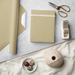 Mörk Champagne Matte Wrapping Papper Presentpapper