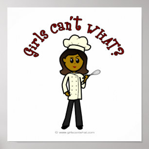Mörk Chef Girl Poster