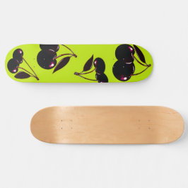 Mörk Cherries Skateboard Deck