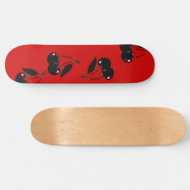Mörk Cherries Skateboard Deck
