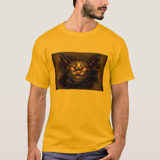Mörk Cheshire kattT-tröja Tee